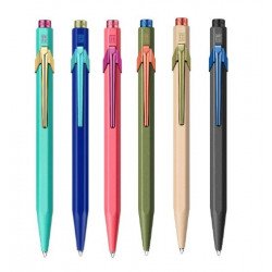 Stylo Bille Caran d'Ache® 849 "50 ans" Bleu