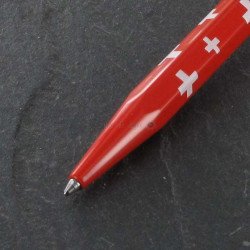 Stylo Bille Caran d'Ache® "Drapeau Suisse"