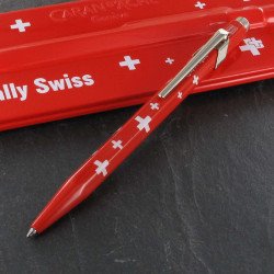 Stylo Bille Caran d'Ache® "Drapeau Suisse"
