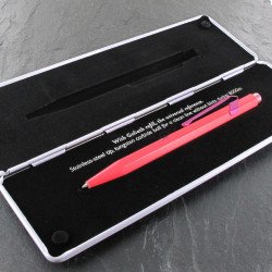 Stylo Bille Caran d'Ache® 849 "50 ans" Rose