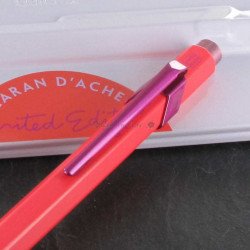 Stylo Bille Caran d'Ache® 849 "50 ans" Rose