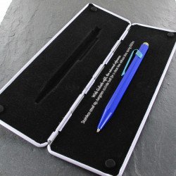 Stylo Bille Caran d'Ache® 849 "50 ans" Bleu