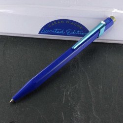 Stylo Bille Caran d'Ache® 849 "50 ans" Bleu