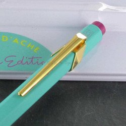 Stylo Bille Caran d'Ache® 849 "50 ans" Turquoise
