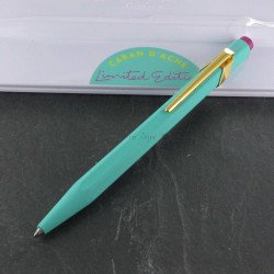Stylo Bille Caran d'Ache® 849 "50 ans" Turquoise