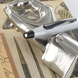 Stylo Bille Cross® Classic Century Chromé Brossé Guilloché