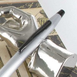 Stylo Bille Cross® Classic Century Chromé Brossé Guilloché