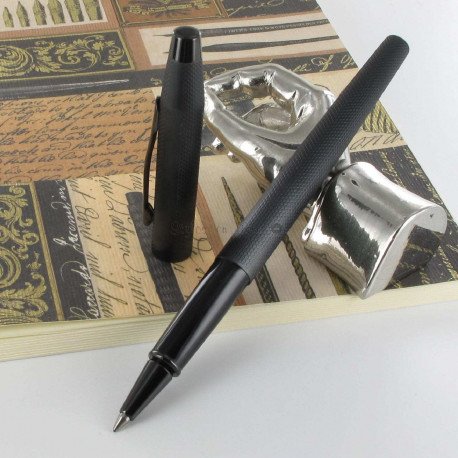 Stylo Roller Cross® Classic Century Noir Mat Guilloché Stylo Roller Cross® Classic Century Noir Mat Guilloché