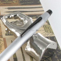 Stylo Roller Cross® Classic Century Chromé Brossé Guilloché