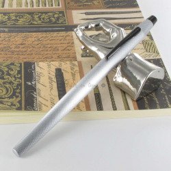 Stylo Roller Cross® Classic Century Chromé Brossé Guilloché