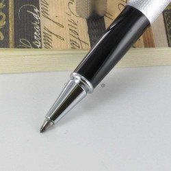 Stylo Roller Cross® Classic Century Chromé Brossé Guilloché