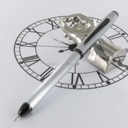 Stylo Multifonctions Cross® "Tech3+" Chromé Satiné Guilloché