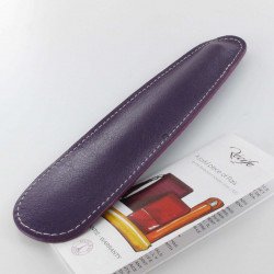 Grand Fourreau Cuir Recife® Origins Violet (1 Stylo)