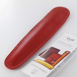 Grand Fourreau Cuir Recife® Origins Rouge (1 Stylo)