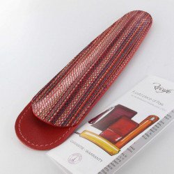 Grand Fourreau Cuir Recife® Origins Rouge (1 Stylo)