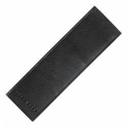 Grand Fourreau Cuir Hugo Boss® Noir (1 Stylo)