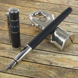 Stylo Plume Hugo® Ribbon® Bleu