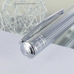 Stylo Bille ST Dupont® D-Initial Chrome