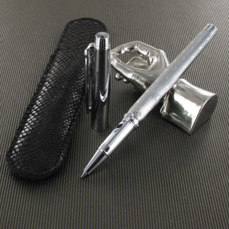 Coffret Stylo Roller Oberthur® Opale + Etui offert