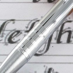 Stylo Bille PARKER® IM Premium Chrome ciselé CT
