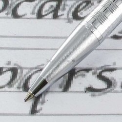 Stylo Bille PARKER® IM Premium Chrome ciselé CT