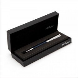 Stylo Bille ST Dupont® Liberté Laque Bleue Pointe de Feu