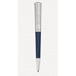 Stylo Bille ST Dupont® Liberté Laque Bleue Pointe de Feu