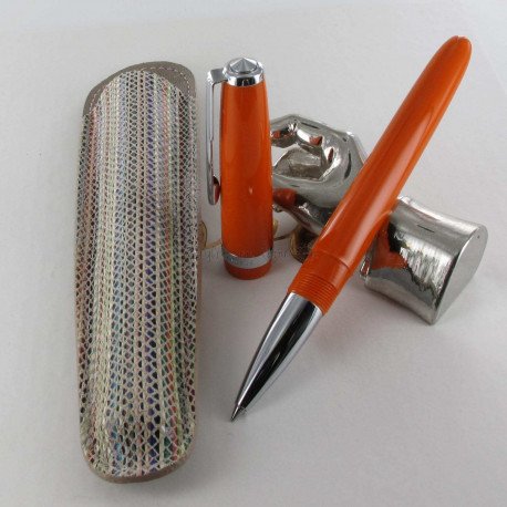 Stylo Roller Recife® Riviera Baby Press Gris Anthracite Stylo Roller Recife® Riviera Baby Press Gris Anthracite