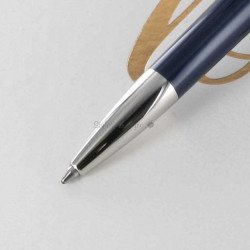 Stylo Bille ST Dupont® Liberté Laque Bleue Pointe de Feu
