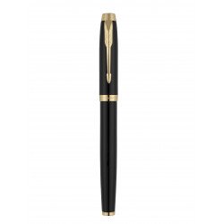 Coffret Stylo Plume Parker® "IM" Noir GT + encrier + cartouches d'encre + Convertisseur