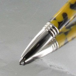 Stylo Bille Jean Pierre Lépine® "INDIGO" Noir & Jaune