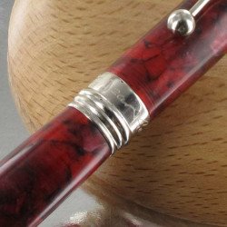 Stylo Plume Jean Pierre Lépine® "INDIGO" Rouge Marbré