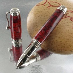 Stylo Roller Jean Pierre Lépine® "INDIGO" Rouge Marbré