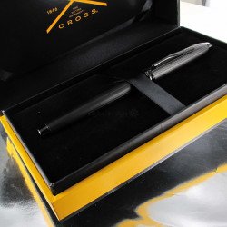 Stylo Roller Cross Townsend Noir Mat / PVD (convertible en Bille)