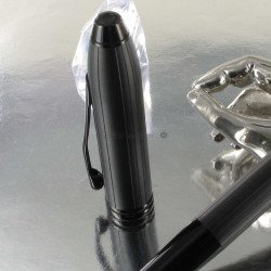 Stylo Roller Cross Townsend Noir Mat / PVD (convertible en Bille)
