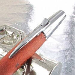 PORTE MINE 1.4 mm "e-motion" Bois de Poirier Automne, métal chromé 