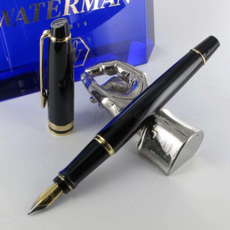 STYLO PLUME (M) expert Laque noire GT de WATERMAN® STYLO PLUME (M) expert Laque noire GT de WATERMAN®