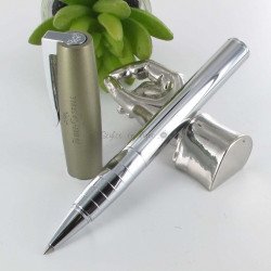 Stylo Roller Faber Castell® "Loom Metallic" Olive