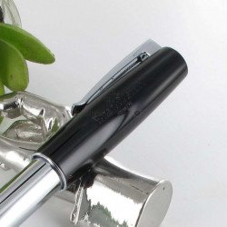 Stylo Roller Faber Castell® "Loom Piano" Noir