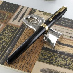 STYLO ROLLER SONNET Laque noire Intense GT de PARKER