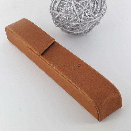 Etui à Stylo Nomade Orange Oberthur® 1 Stylo Etui à Stylo Nomade Orange Oberthur® 1 Stylo