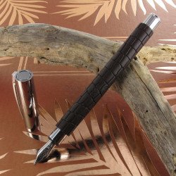 Stylo Plume Moyenne Faber Castell® "Ambition" Croco
