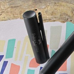 Stylo Roller Faber Castell® "NEO" noir mat