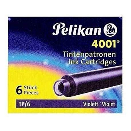 Cartouches Violette boite de 6 Pelikan® standard Cartouches Violette boite de 6 Pelikan® standard