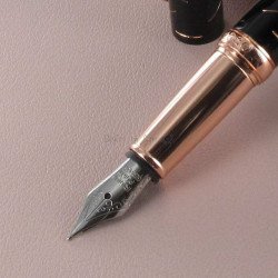 Stylo Plume Oberthur® "Palazzo" Laqué Noir