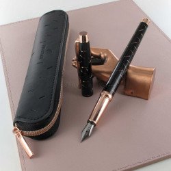 Stylo Plume Oberthur® "Palazzo" Laqué Noir