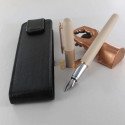 Stylo plume (M) Oberthur® "Fusion" Crème Cuivré