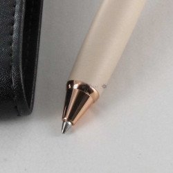 Stylo Bille Oberthur® "Fusion" Crème Cuivré