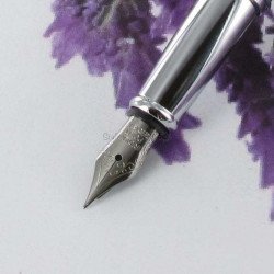 Stylo Plume Oberthur® "Byzance" Gris Perle Aqua