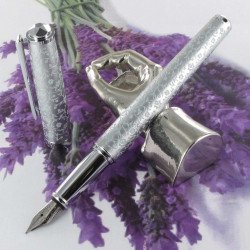 Stylo Plume Oberthur® "Byzance" Gris Perle Aqua